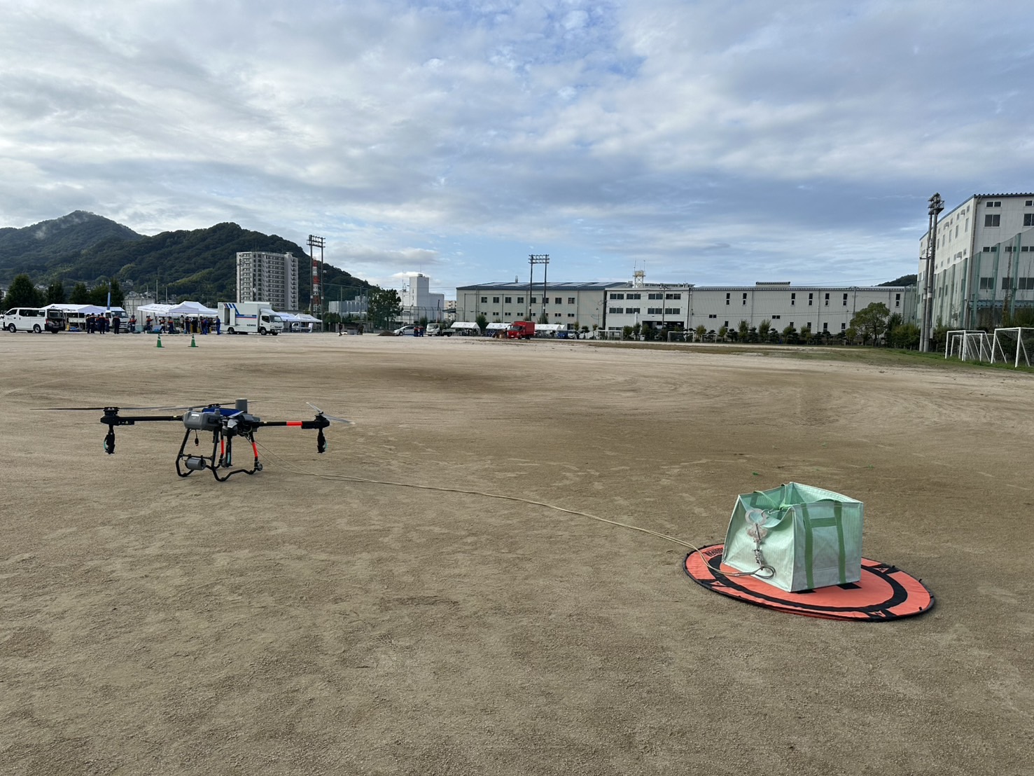 坂町総合防災訓練